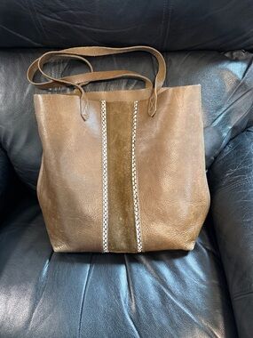 Madewell leather tote/crossbody